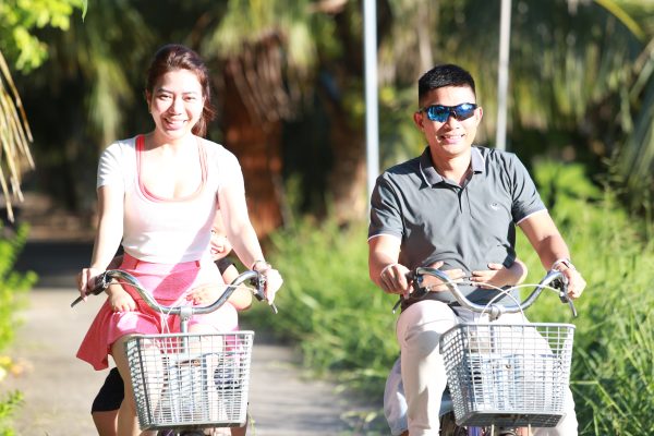 Trần Quốc Thông và gia đình hạnh phúc